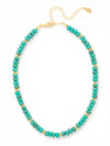 Capri Beaded Tennis Necklace