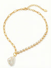 Iris Asymmetrical Pendant Necklace