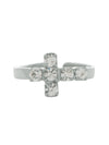 Carly Cross Band Ring