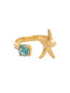 Starfish Open Band Ring