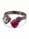 Bubbles Adjustable Open Band Ring