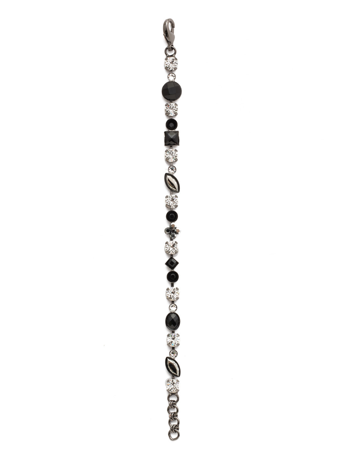 Crystal and Cabochon Tennis Bracelet - BAQ3GMMMO