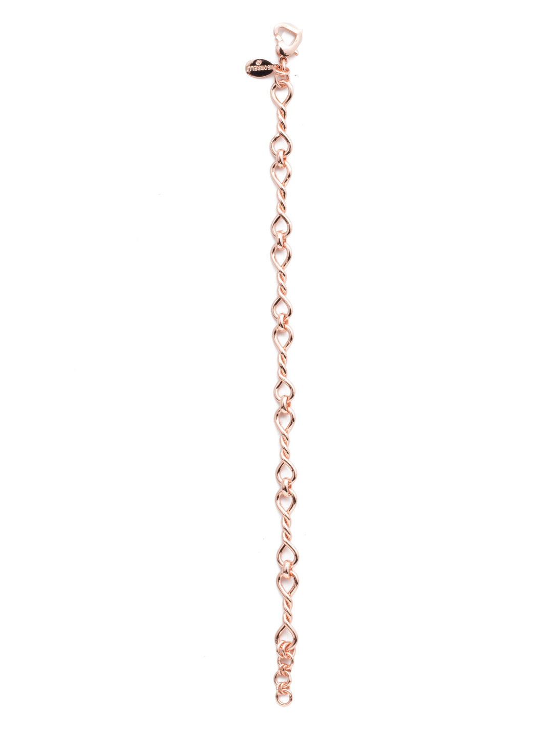 Odilia Tennis Bracelet - BES35RGCRY - <p>The Odilia Tennis Bracelet, featuring a heart-shaped clasp, pairs perfectly with our crystal charms for a lovely everyday look. From Sorrelli's Crystal collection in our Rose Gold-tone finish.</p>