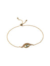 Mini Evil Eye Slider Bracelet