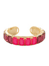 Julianna Emerald Cut Cuff Bracelet