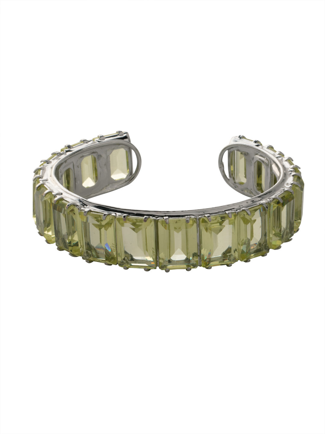 Product Image: Julianna Emerald Cut Cuff Bracelet