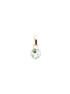 March Birthstone Light Aqua Charm