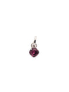 February Birthstone Amethyst Charm