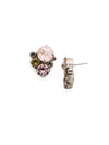 Crystal Assorted Rounds Stud Earrings