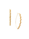 Brandi Oblong Hoop Earring