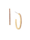 Shay Rhinestone Hoop Earrings