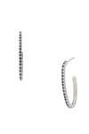 Shay Rhinestone Hoop Earrings