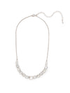 Tansy Half Line Tennis Necklace