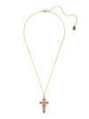 Kennedy Cross Pendant Necklace