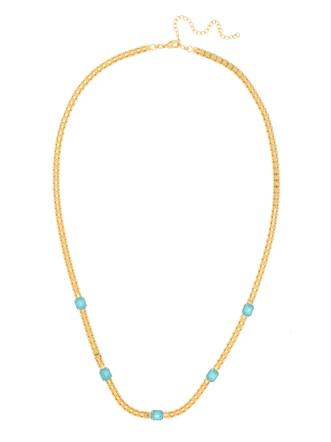 Octavia Repeating Long Necklace - NFK66BGPRT
