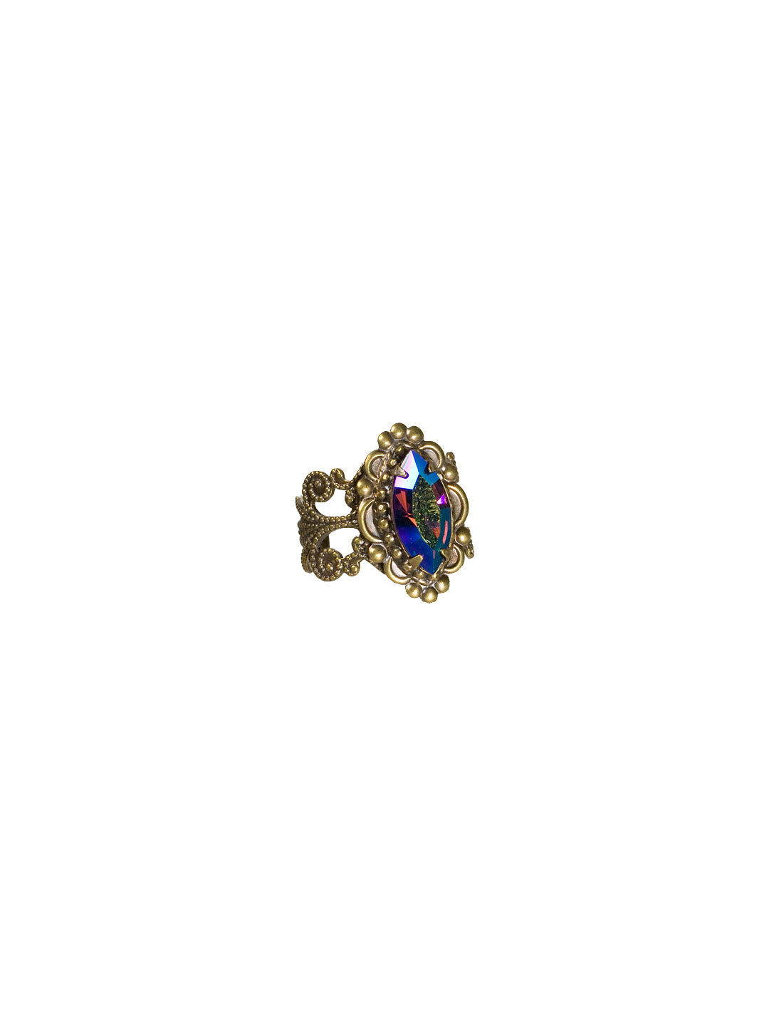Antique Inspired Marquis Cocktail Ring - RBW10AGVO