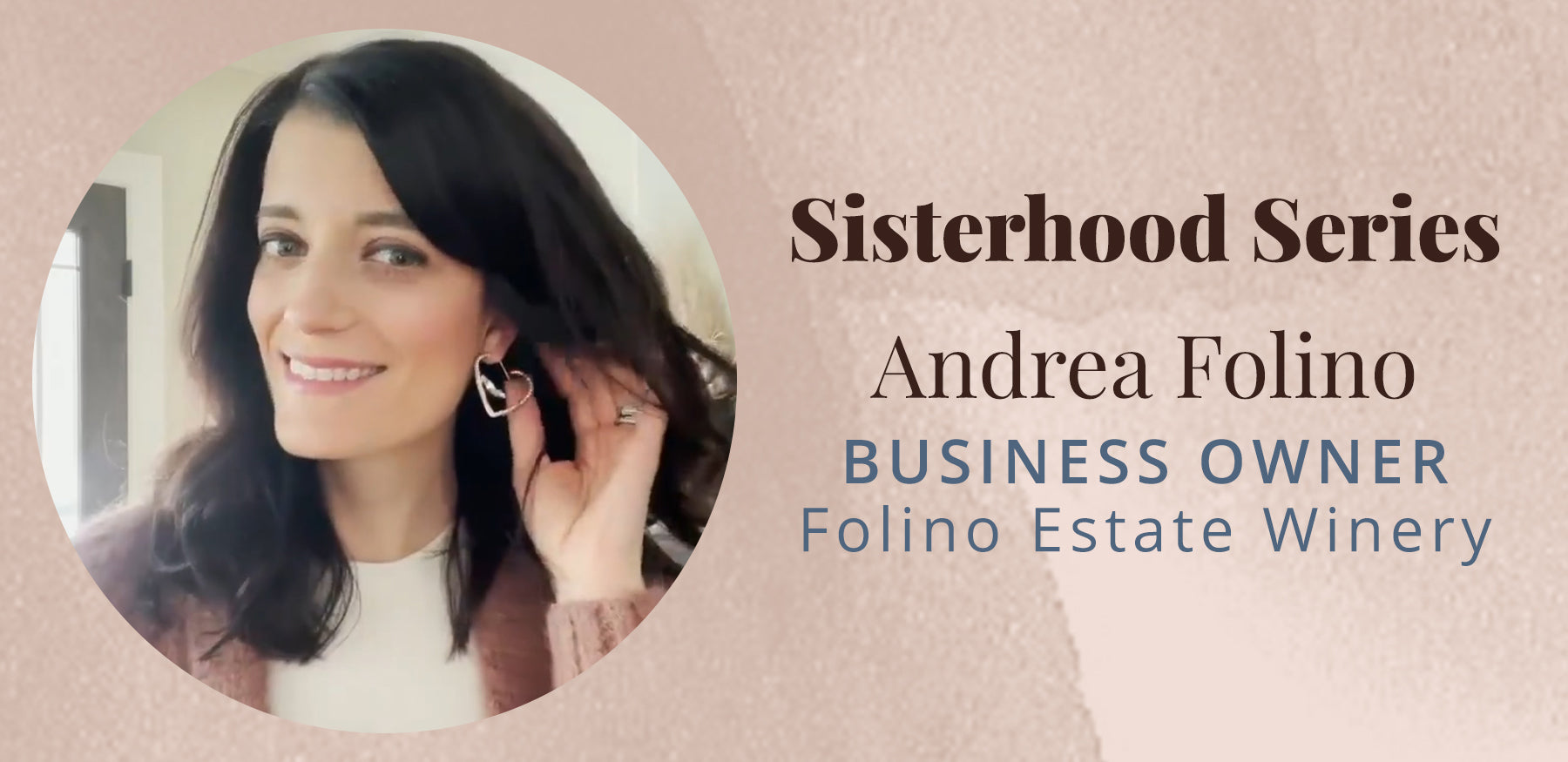 <!--The Sisterhood Series with Andrea Folino-->
