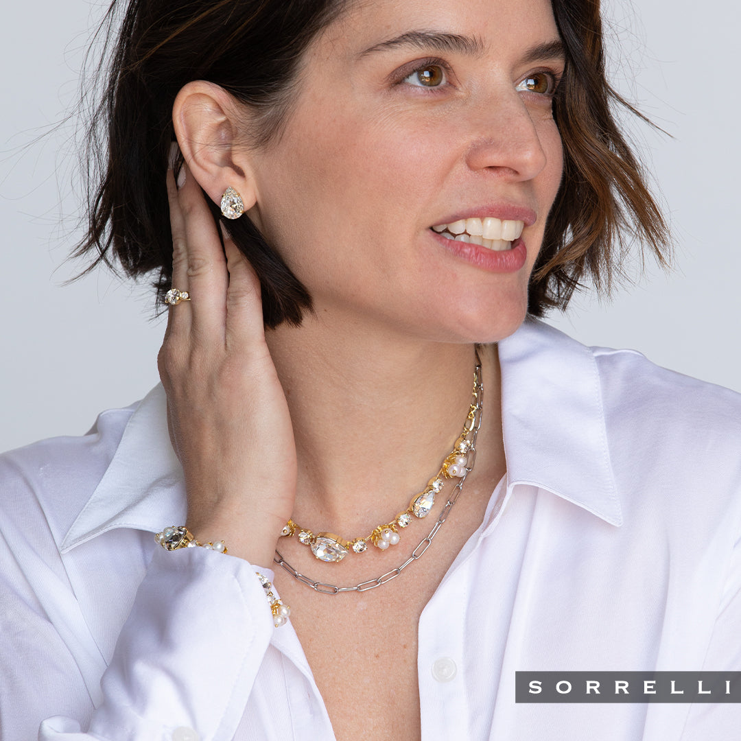 Nesta Pear Tennis Necklace - NFG5BGMDP