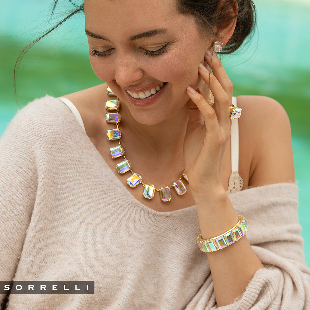 Julianna Emerald Cut Cuff Bracelet - BFD78BGCAB