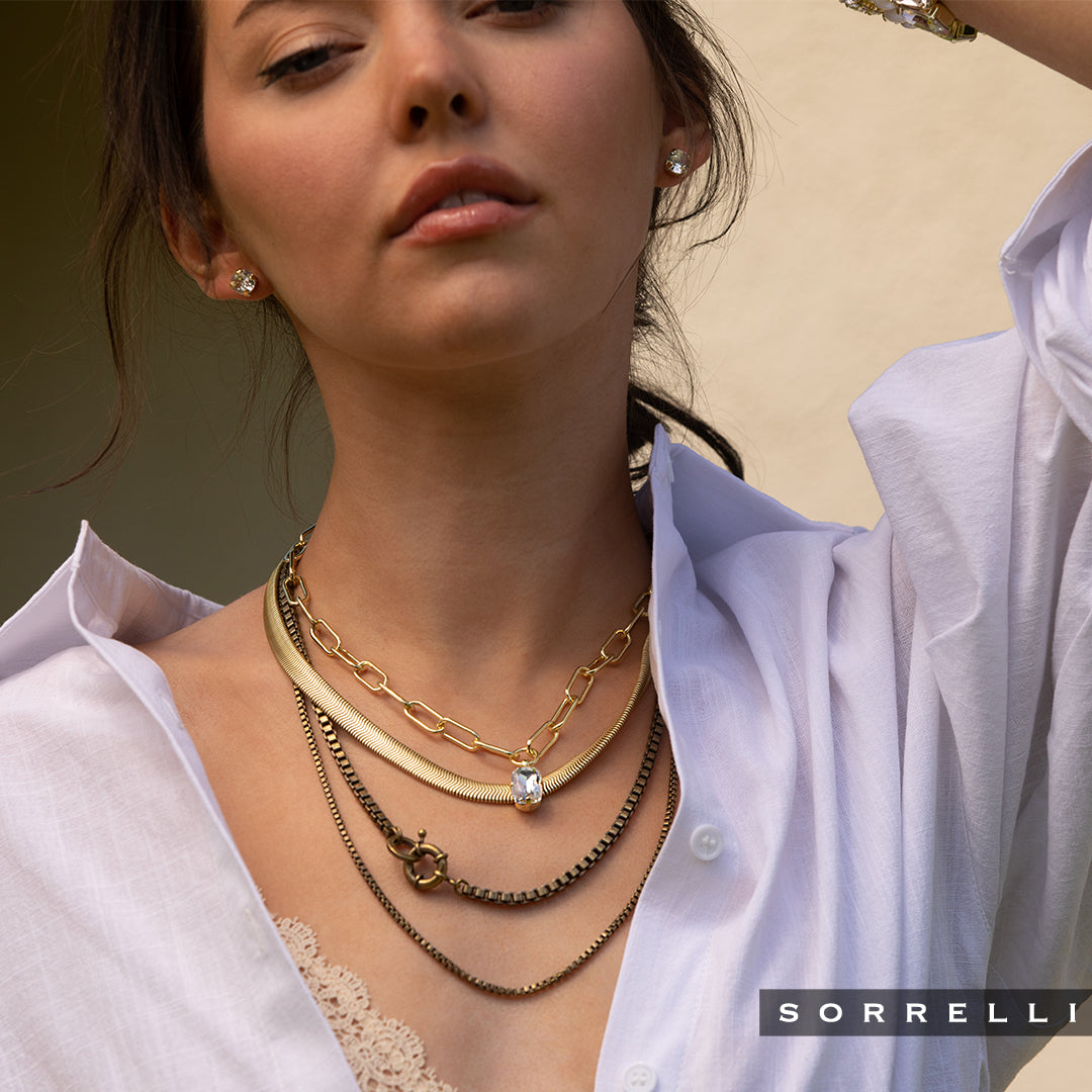 Simple Stud Earrings - EFC99BGCRY