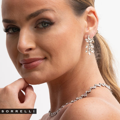 Rosalie Dangle Earrings - EFH11PDCRY