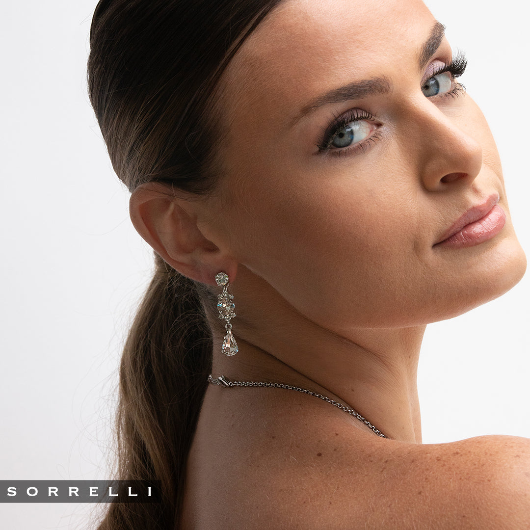 Saffron Dangle Earrings - EDS1RHCRY