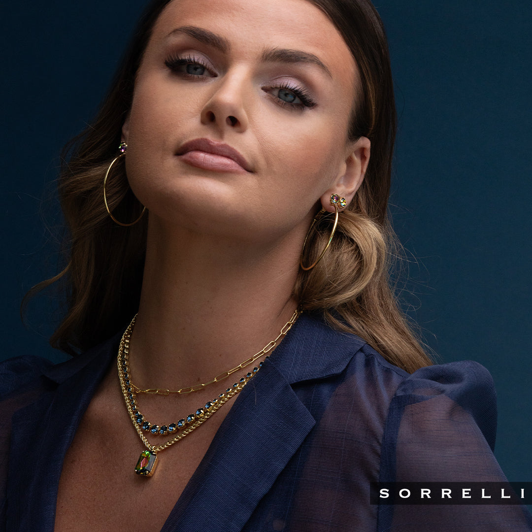 Jacinda Tennis Necklace - 4NES13BGCRY