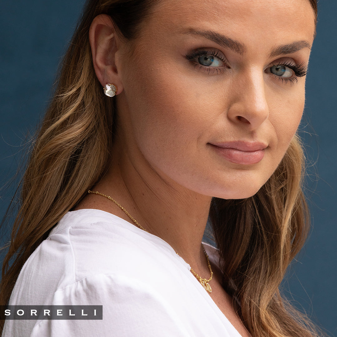 Halcyon Stud Earrings - EDH25BGCRY