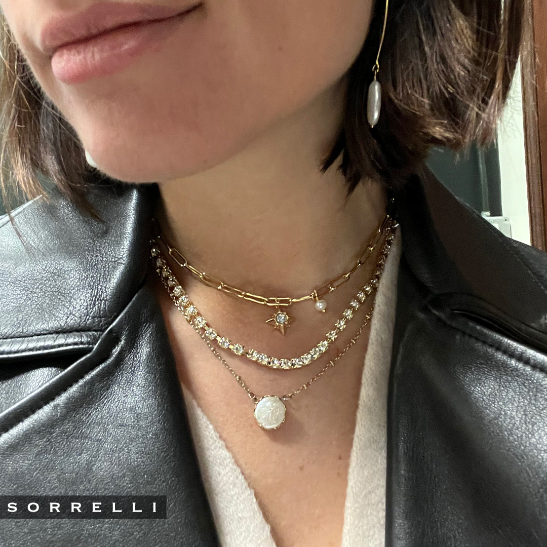 Marnie Tennis Necklace - NFA2BGCRY