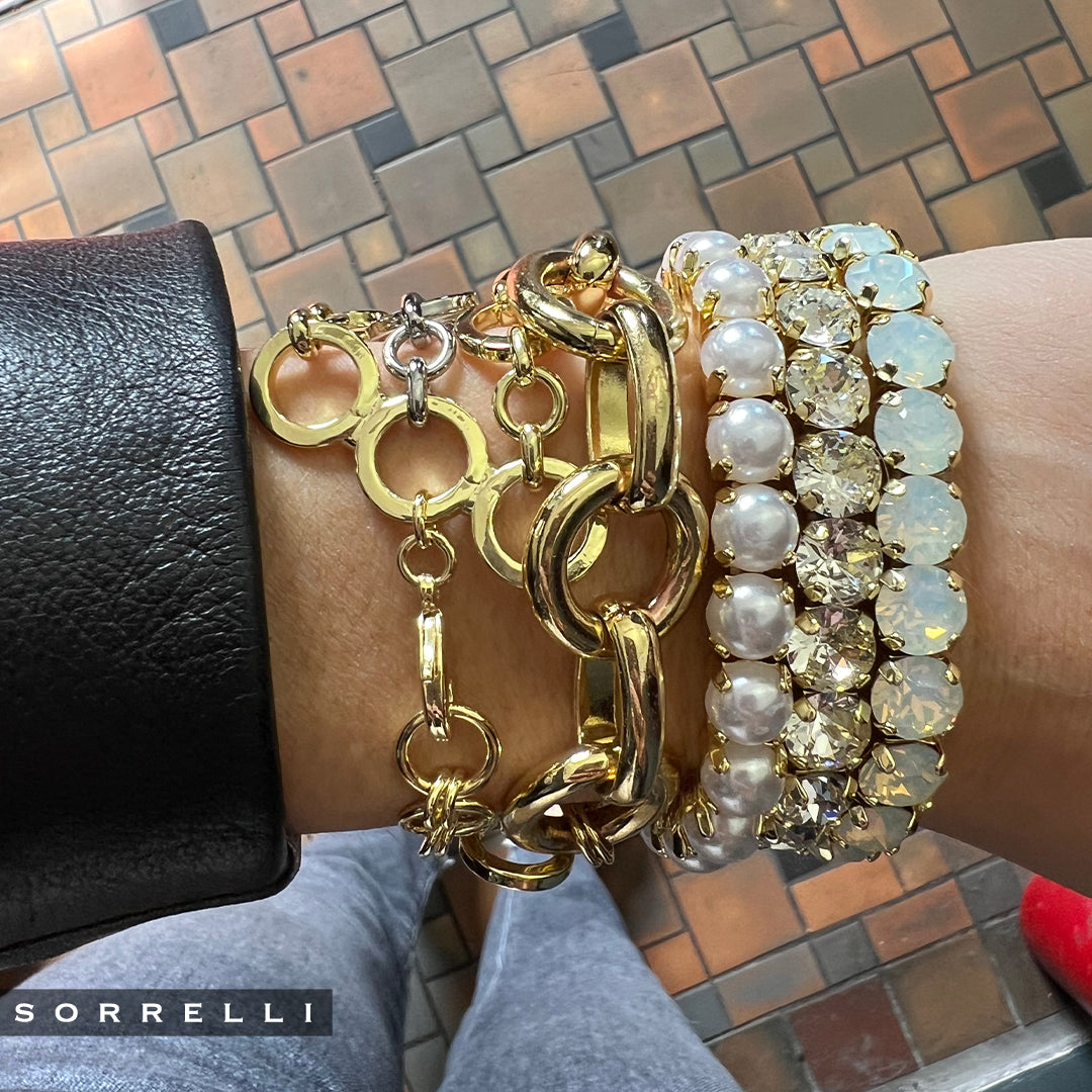 Jeanette Tennis Bracelet - 4BEV4BGMTL