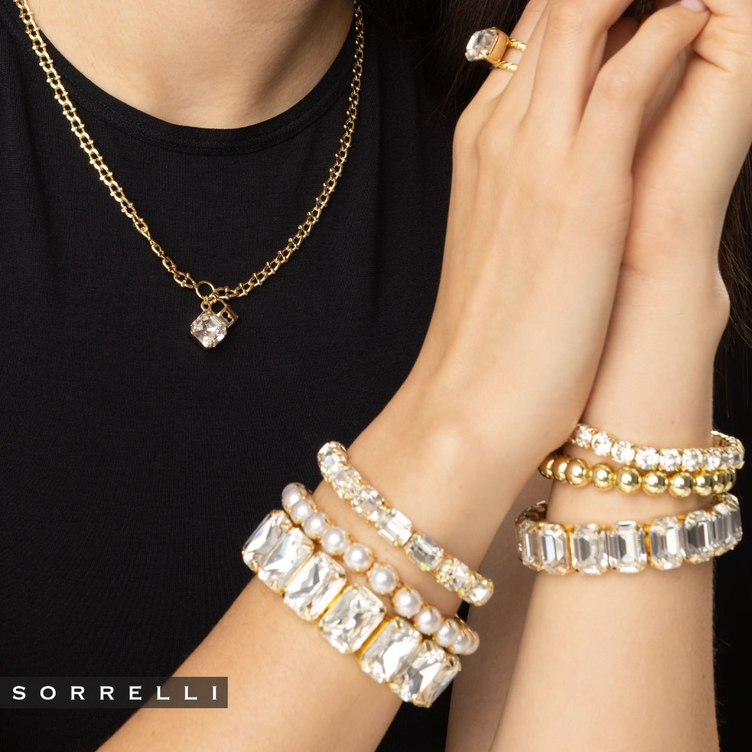 Izzy Lock Pendant Necklace - NFY1BGCRY