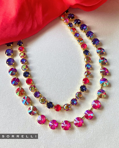 Mara Tennis Necklace - NFD75BGREV