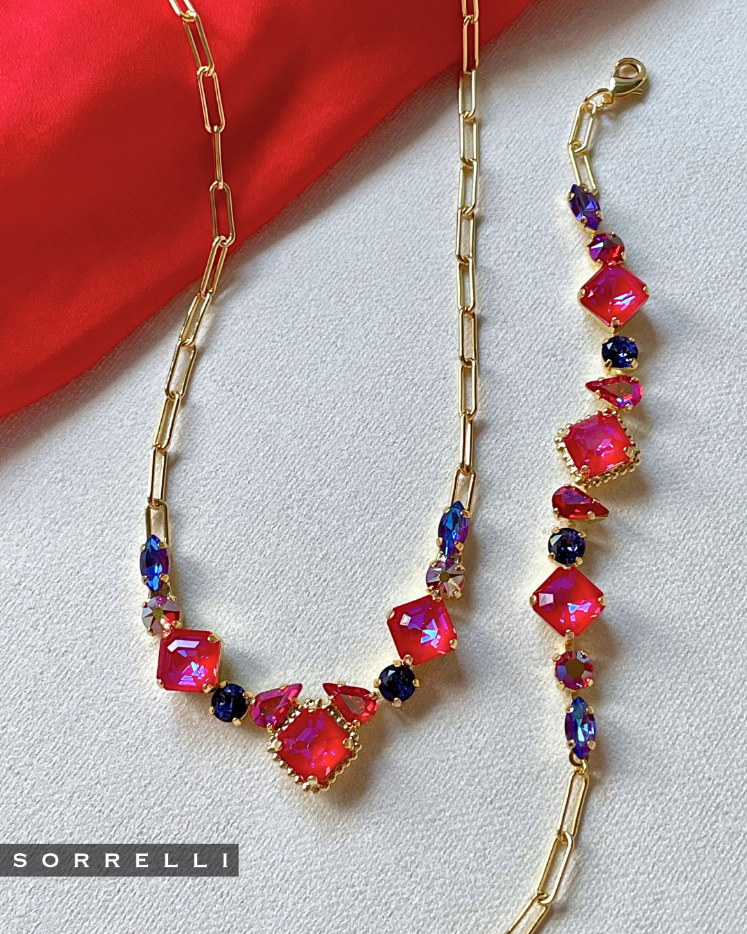 Izzy Tennis Necklace - NFY40BGREV