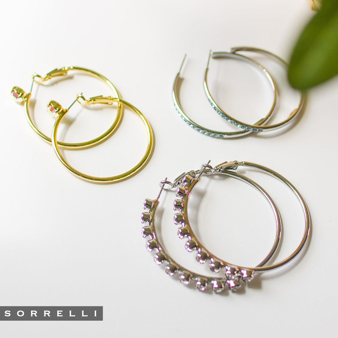 Bessie Hoop Earrings - EFF42PDCRY