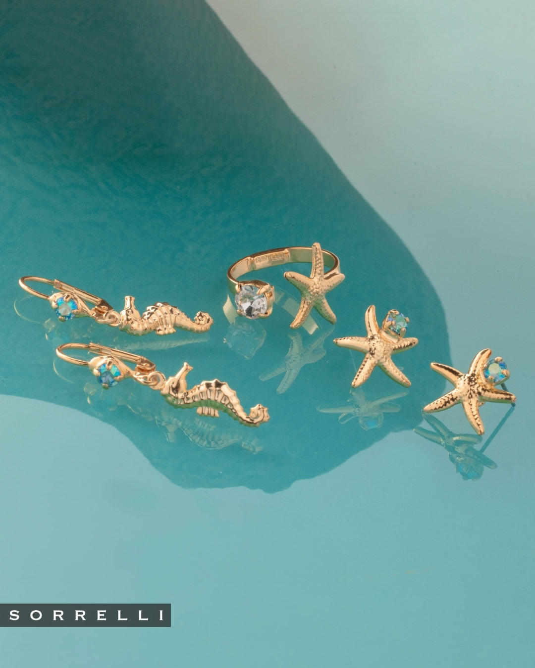 Starfish Stud Earrings - EGE14BGCSD