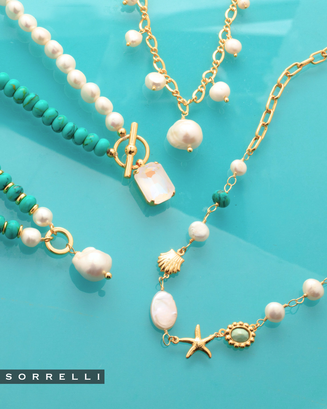 Amelia Pearl Tennis Necklace - 4NGE6BGMDP