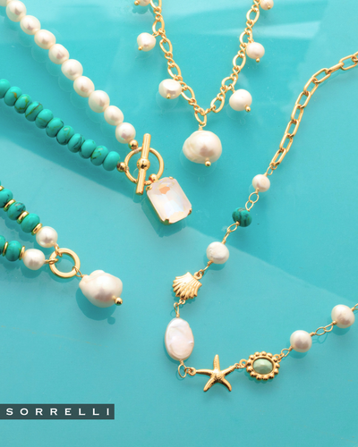 Amelia Pearl Tennis Necklace - 4NGE6BGMDP