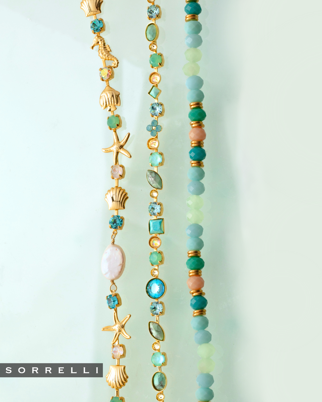 Asbury Beaded Tennis Necklace - NGE1BGCSD