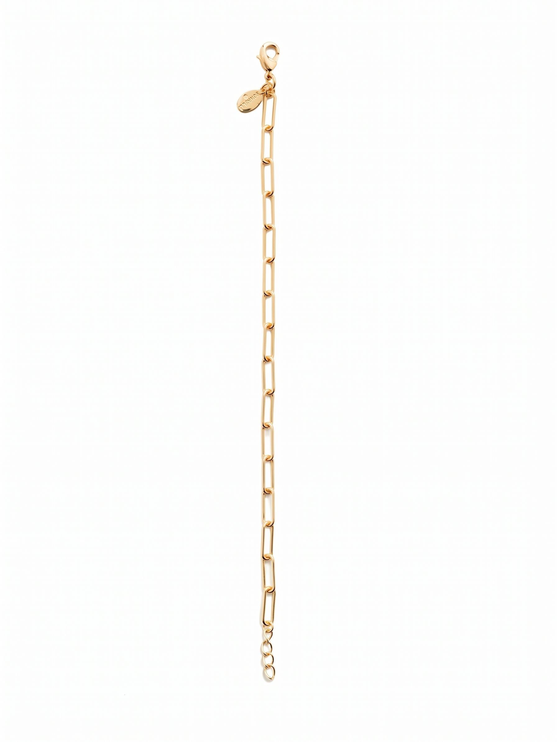 Jacinda Tennis Bracelet - 4BEU95BGCRY - <p>The Jacinda Tennis Bracelet is our take on the paperclip link trend. It's a simple stunner you can wear for years and years to come. From Sorrelli's Crystal collection in our Bright Gold-tone finish.</p>