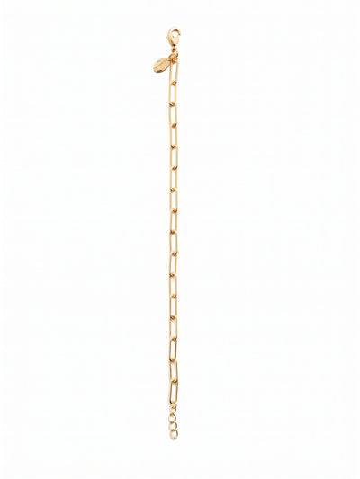 Jacinda Tennis Bracelet - 4BEU95BGCRY - <p>The Jacinda Tennis Bracelet is our take on the paperclip link trend. It's a simple stunner you can wear for years and years to come. From Sorrelli's Crystal collection in our Bright Gold-tone finish.</p>