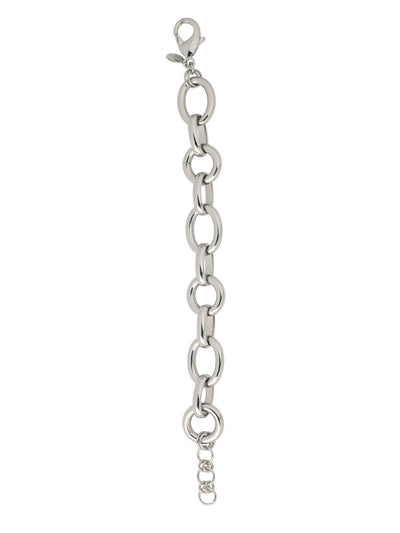 Jeanette Tennis Bracelet - 4BEV4PDMTL - <p>The Jeanette tennis bracelet is a classic wardrobe staple; uniform chains linked together and secured with a clasp. From Sorrelli's Bare Metallic collection in our Palladium finish.</p>