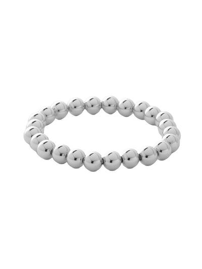 Zola Stretch Bracelet - 4BFJ20PDMTL - <p>The Zola Stretch Bracelet features repeating metal beads on a multi-layered stretchy jewelry filament, creating a durable and trendy piece. From Sorrelli's Bare Metallic collection in our Palladium finish.</p>