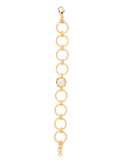Guinevere Pearl Tennis Bracelet - 4BFZ6BGMDP - <p>The Guinevere Pearl Tennis Bracelet pairs a single freshwater pearl with polished round chain links, finished with an adjustable lobster claw clasp for a look that’s classic, modern, and endlessly versatile. From Sorrelli's Modern Pearl collection in our Bright Gold-tone finish.</p>