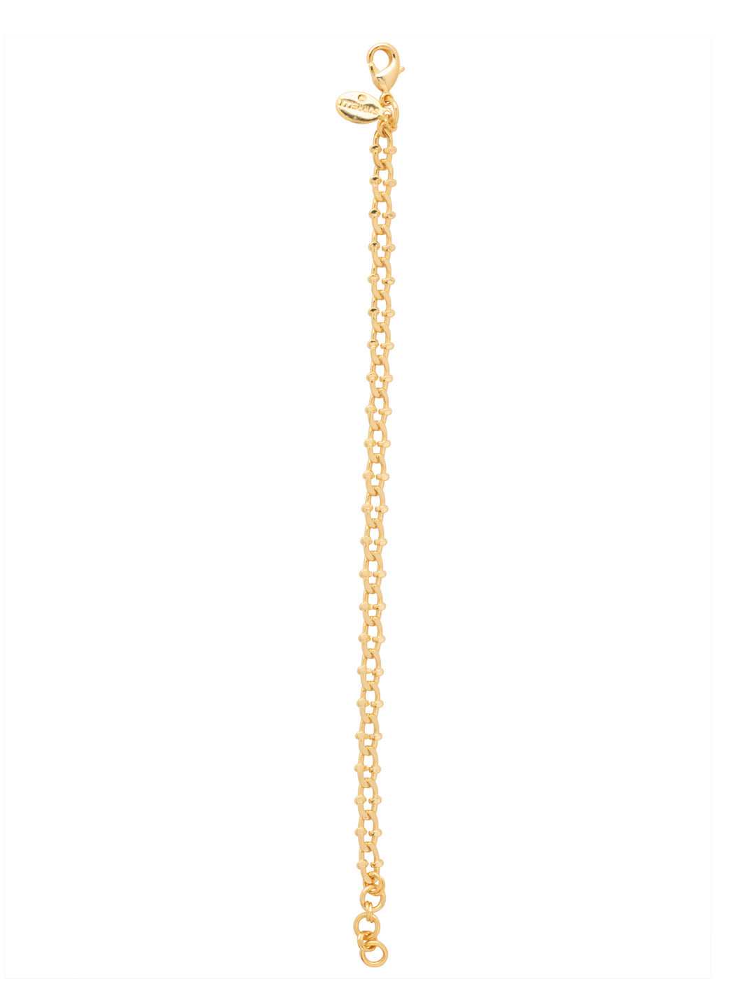 Crab Chain Tennis Bracelet - 4BGE1BGMTL - <p>The Crab Chain Tennis Bracelet features a single crab chain strand, secured with a lobster claw clasp and adjustable to fit wrist sizes 7-7 1/2. From Sorrelli's Bare Metallic collection in our Bright Gold-tone finish.</p>