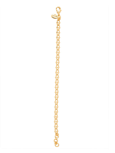 Crab Chain Tennis Bracelet - 4BGE1BGMTL - <p>The Crab Chain Tennis Bracelet features a single crab chain strand, secured with a lobster claw clasp and adjustable to fit wrist sizes 7-7 1/2. From Sorrelli's Bare Metallic collection in our Bright Gold-tone finish.</p>