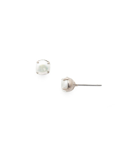 Langley Stud Earring - 4EET7ASMDP - <p>Simple yet stunning. You can't go wrong with pearl posts. Just ask our Langley Stud Earrings. From Sorrelli's Modern Pearl collection in our Antique Silver-tone finish.</p>