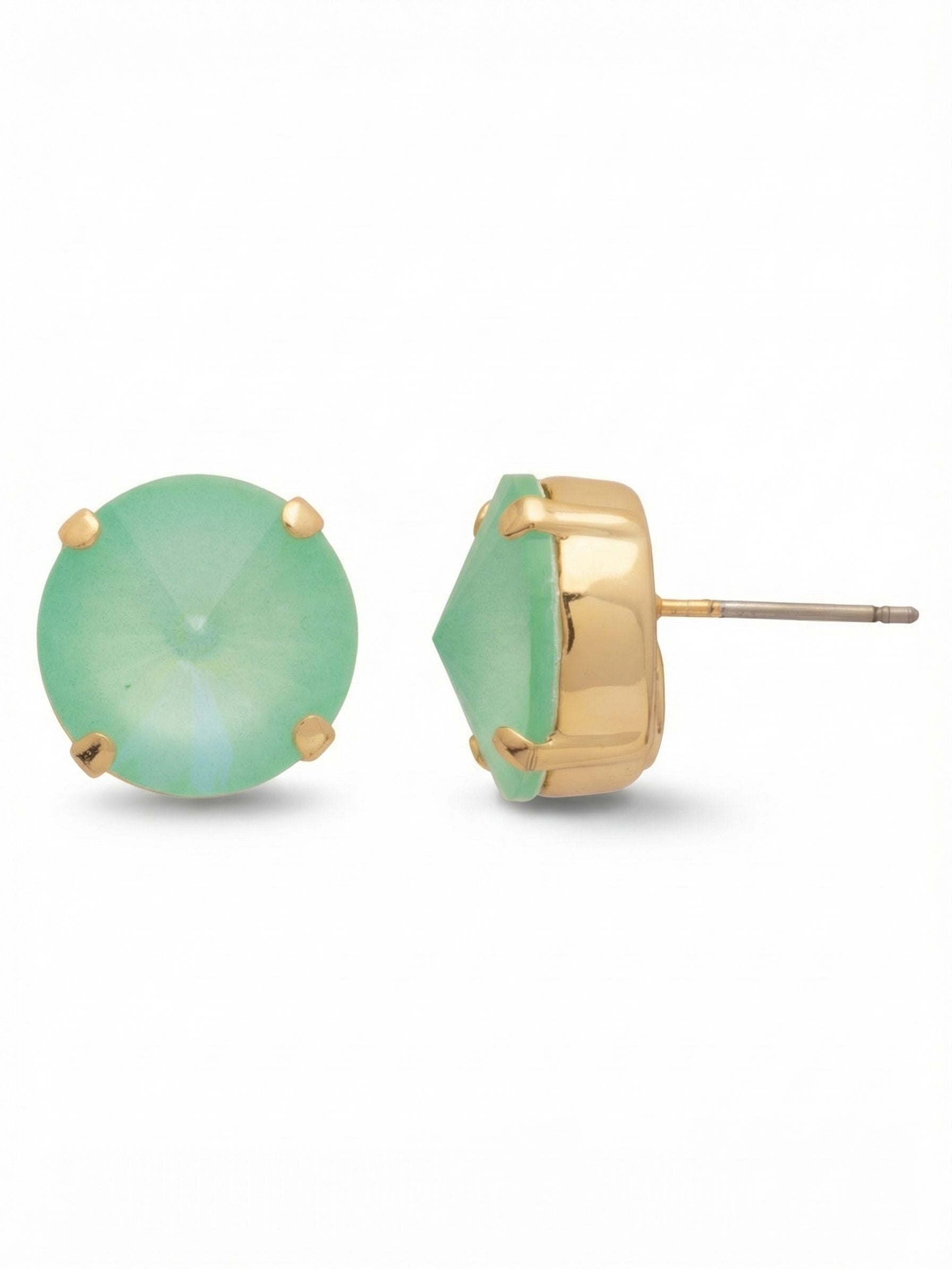 Nadine Stud Earrings - 4EEZ17BGMND - <p>The Nadine Stud Earrings feature a single round cut crystal on a post.</p>