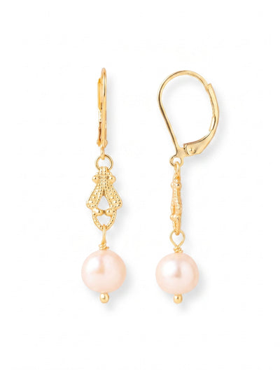 Aislin Dangle Earrings - 4EGK4BGMDP - <p>A faceted crystal accent rests just above a smooth white pearl in these slender drops. The classic French wire slips into place with a gentle hold, allowing the piece to sway easily as you move. At just under two inches long, the silhouette feels graceful and exceptionally lightweight. The bright metal setting highlights the contrast between the sharp crystal facets and the soft luster of the pearl, offering a clean, modern take on traditional pearl jewelry.</p><ul>
<li>A single faceted crystal provides sharp contrast to the smooth pearl</li>
<li>Slender vertical silhouette creates gentle fluid movement</li>
<li>French wire drop for easy, lightweight wear</li>
<li>Protective e-coat finish for lasting wear</li>
<li>Includes signature organza pouch for gifting and travel</li>
</ul>