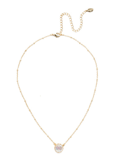 Isabella Pendant Necklace - 4NEF50BGMDP - <p>Cute as a button! This pendant necklace features a circular button pearl inside a decorative metal setting. From Sorrelli's Modern Pearl collection in our Bright Gold-tone finish.</p>