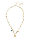 Henley Charm Tennis Necklace